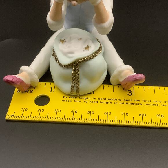 Vintage 1987 Hallmark Keepsake Mime Clown Teddy Bear Ornament - Picture 14 of 16